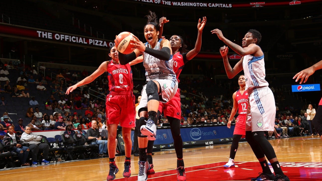 Lynx move to 10-0, defeat Mystics despite trailing at halftime