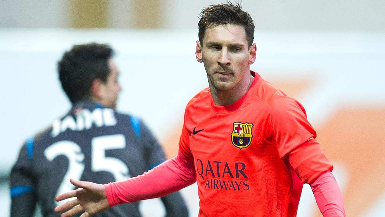 Barcelona build on La Liga lead behind Messi's double at Eibar