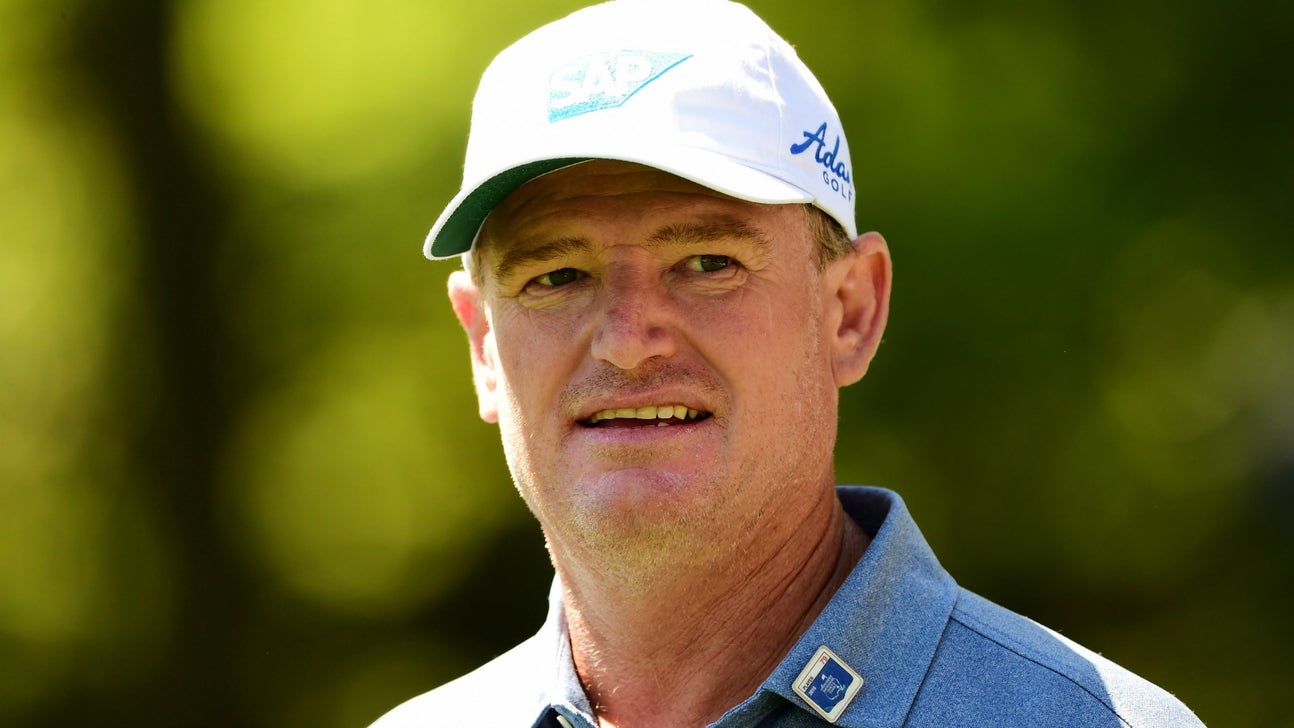 Ernie Els made a disastrous 9 on the first hole of the Masters