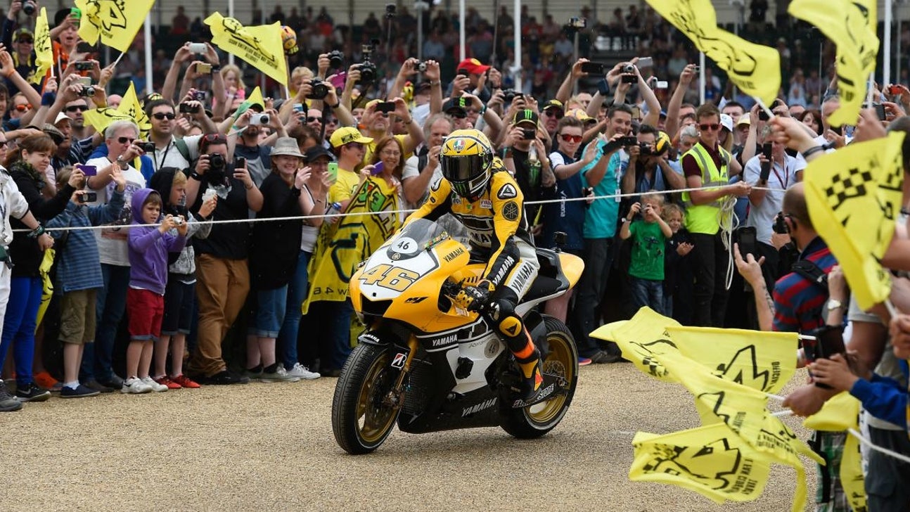 Valentino Rossi rocks Goodwood, drives Le Mans-winning Mazda