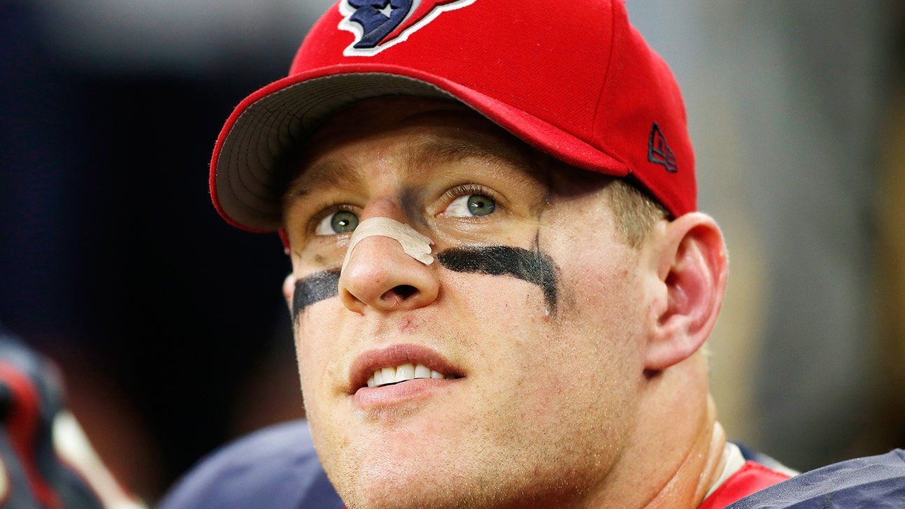 J.J. Watt unveils his first signature Reebok shoe