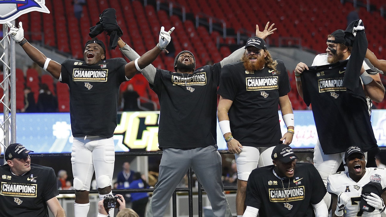 Crown them: UCF celebrates national championship with parade at Disney World