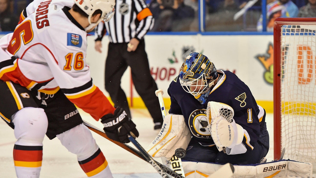 Blues beat Flames 3-2 to pick up third straight win