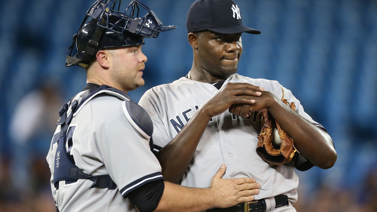 Yankees' Michael Pineda can't stop wiggling during interview about his on-mound wiggling
