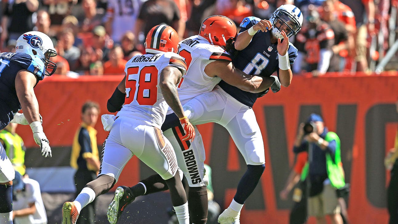 Tennessee line can't withstand Cleveland pressure