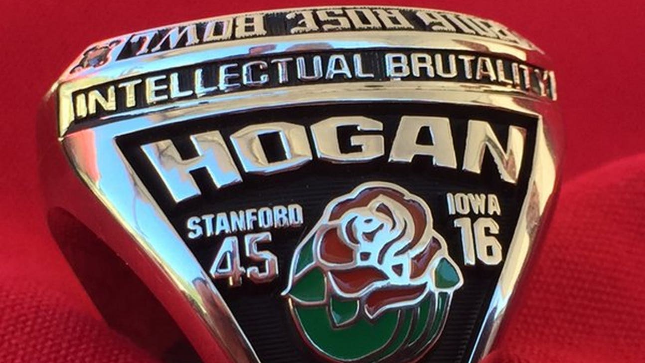 Stanford football celebrates 'Intellectual Brutality' with Rose Bowl rings