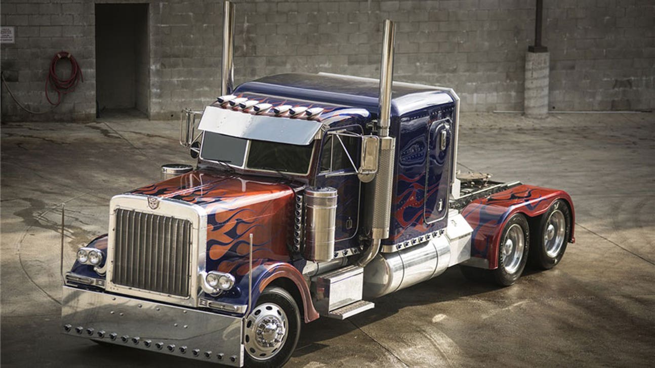 Optimus Prime stunt truck from "Transformers" film being auctioned