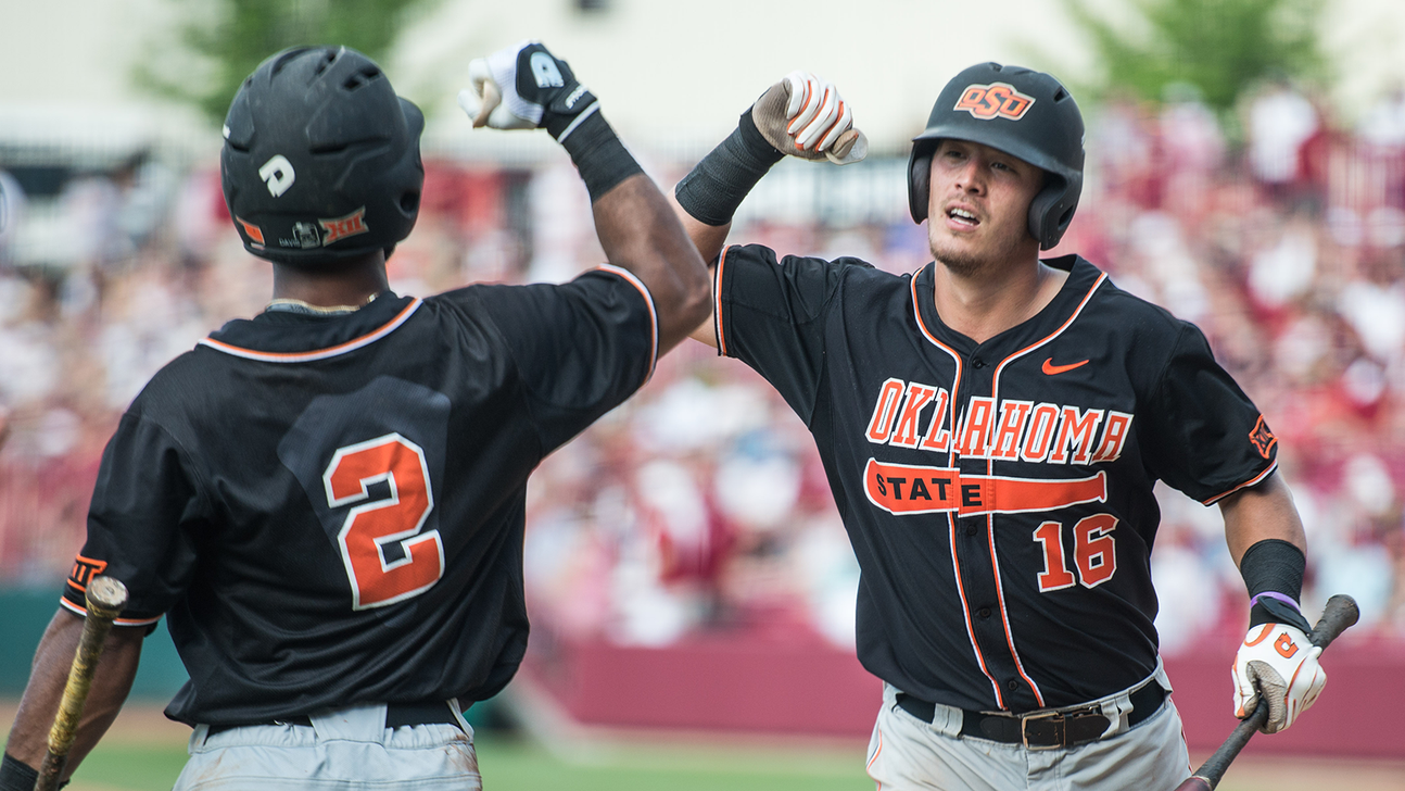 Oklahoma State beats South Carolina in Super Regional opener