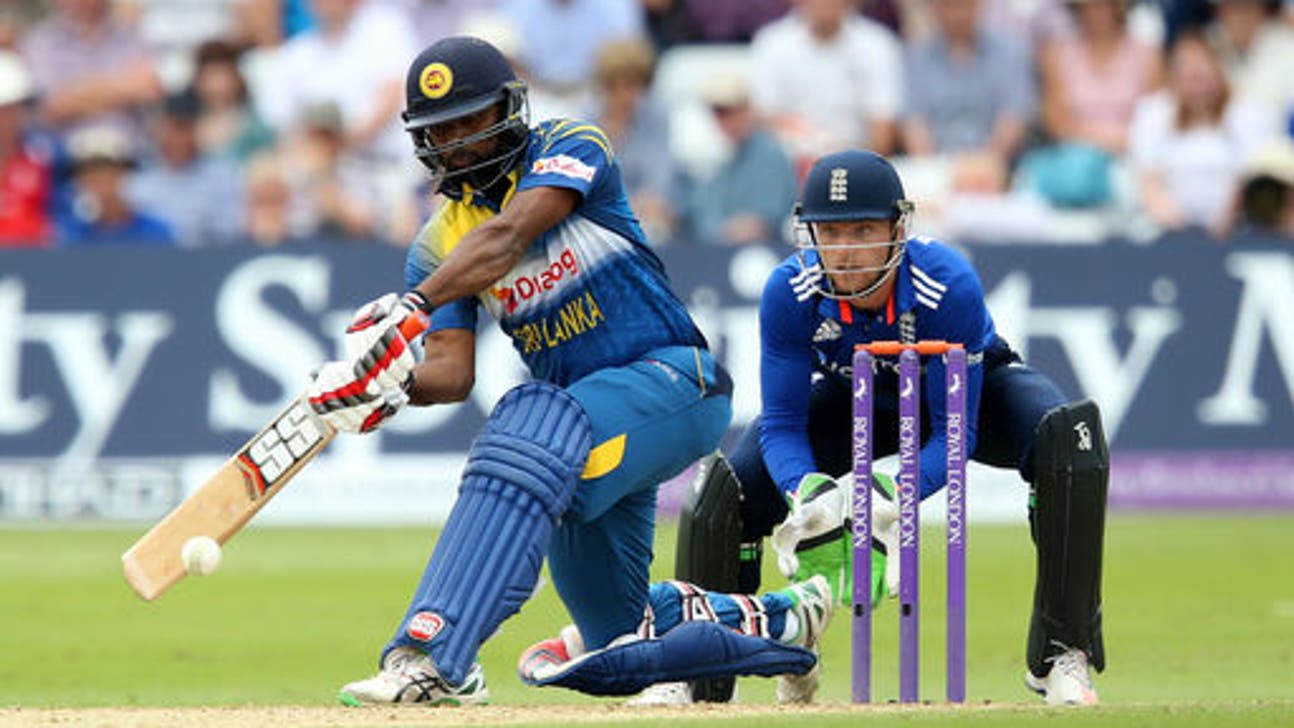 Mathews top scores as Sri Lanka makes 286-9 in 1st ODI