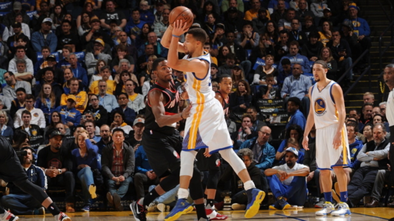 Splash Bros. combine for 71, Warriors get payback vs. Blazers