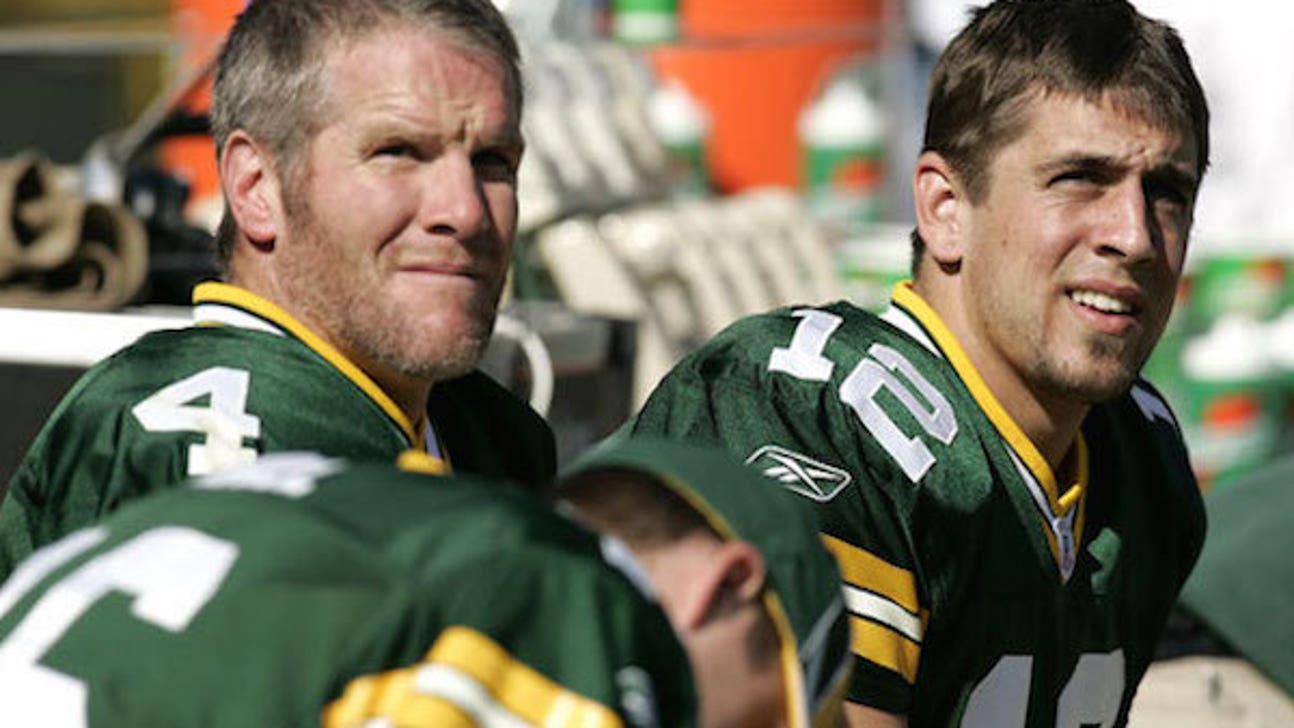 Brett Favre denies ever feeling animosity toward Aaron Rodgers