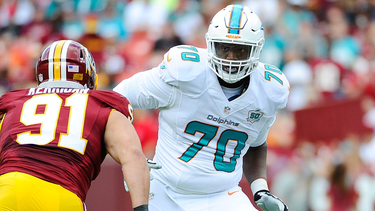 Ja'Wuan James, Earl Mitchell out for Dolphins against Chargers