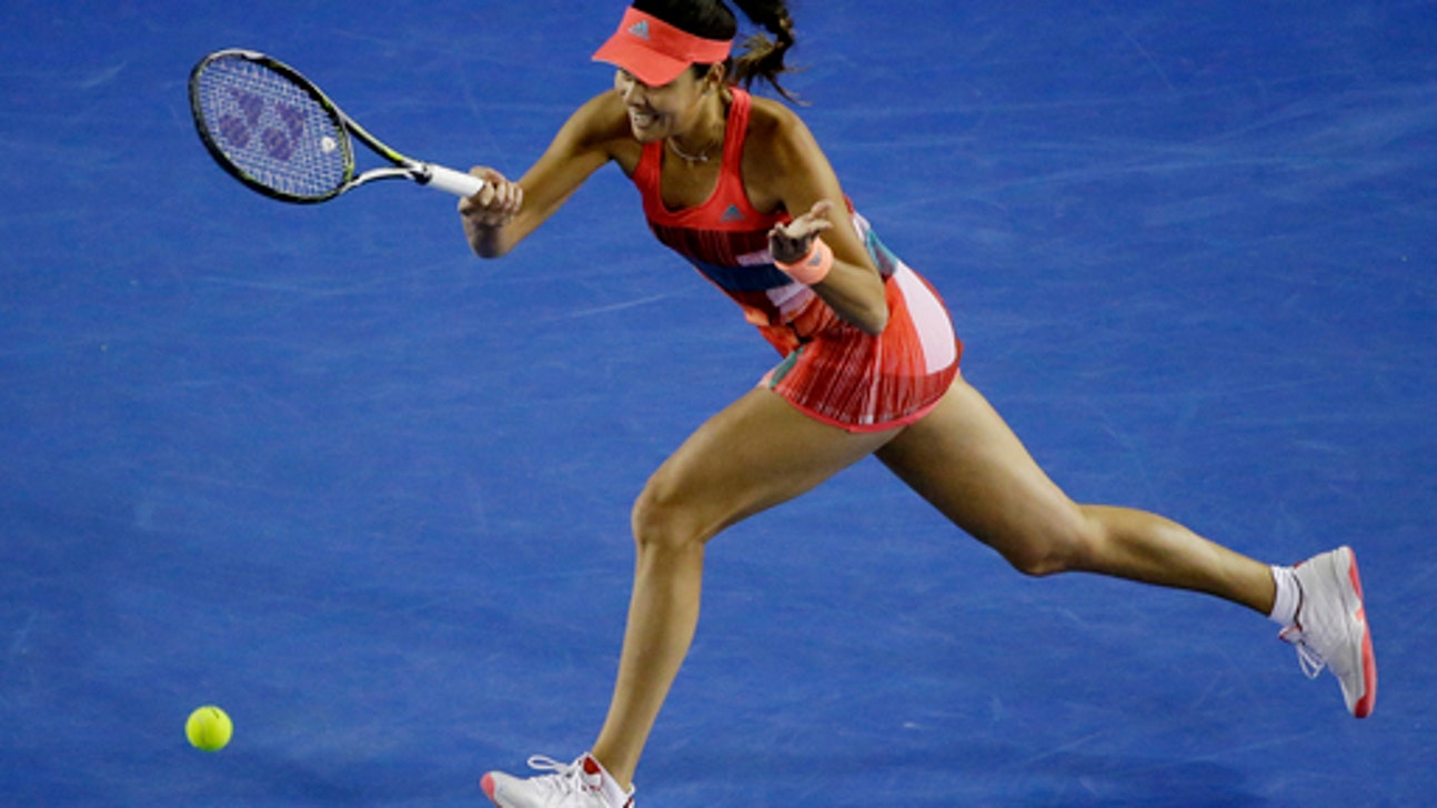 The Latest: Ivanovic advances to Australian Open 3rd round