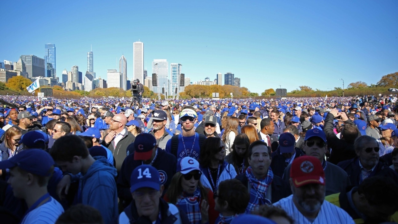 Cubs parade was 7th largest gathering in human history