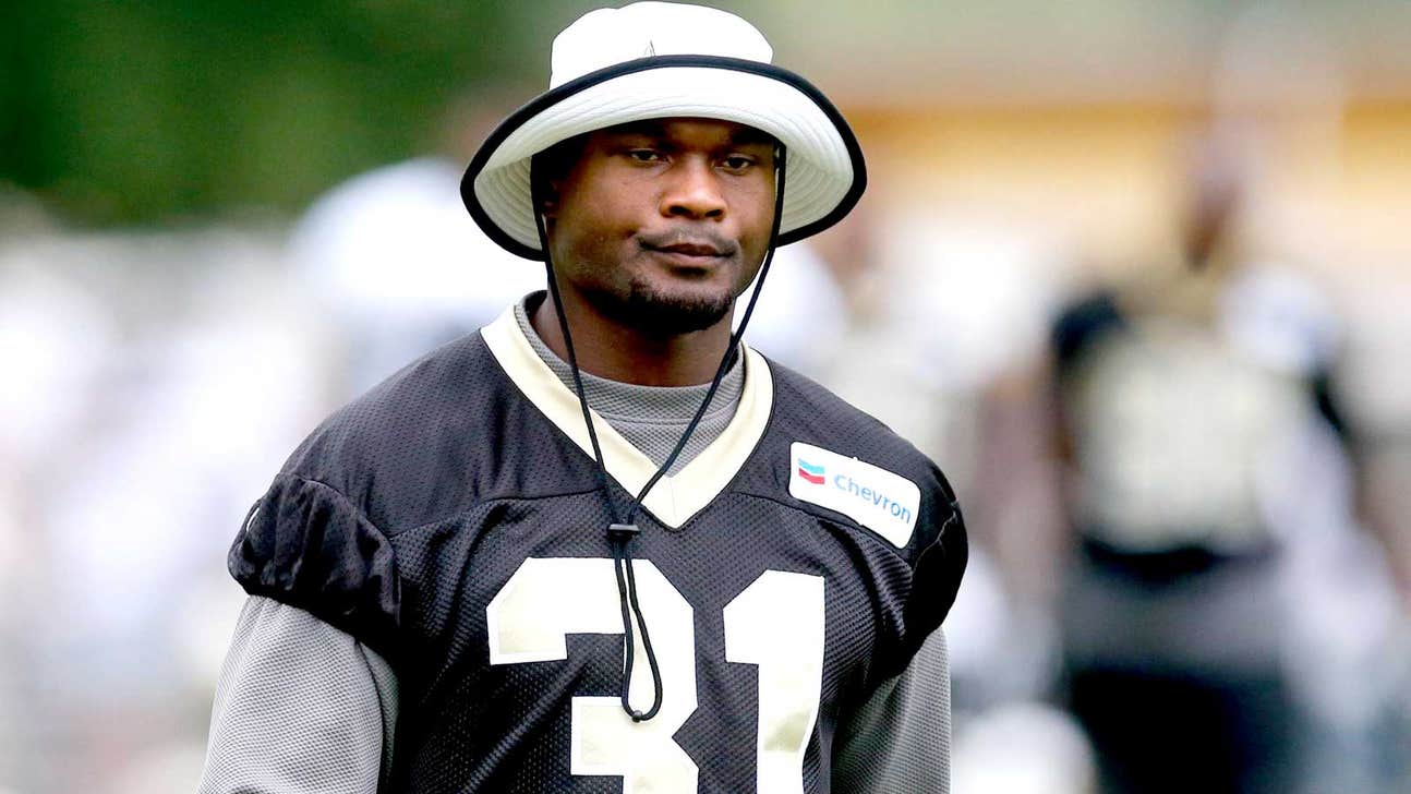 Saints S Jairus Byrd practices for 1st time since signing with team