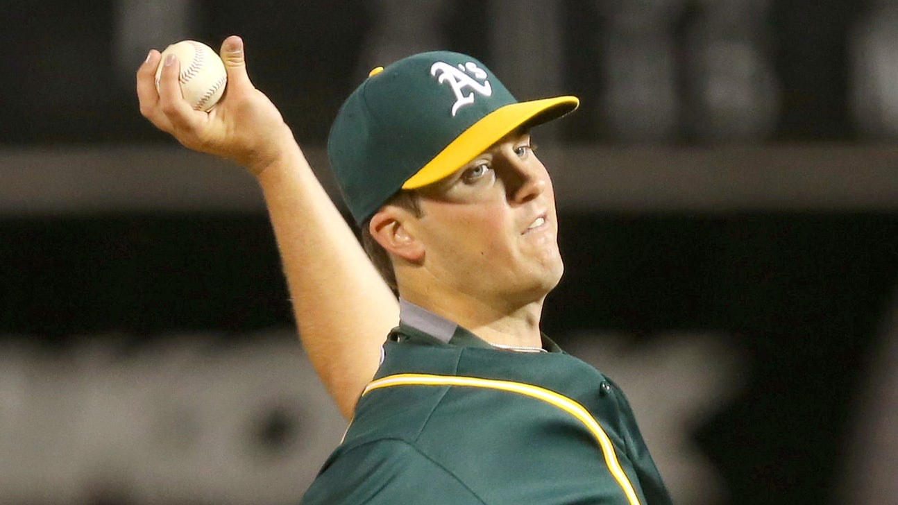 A's Pomeranz not concerned about forearm tightness