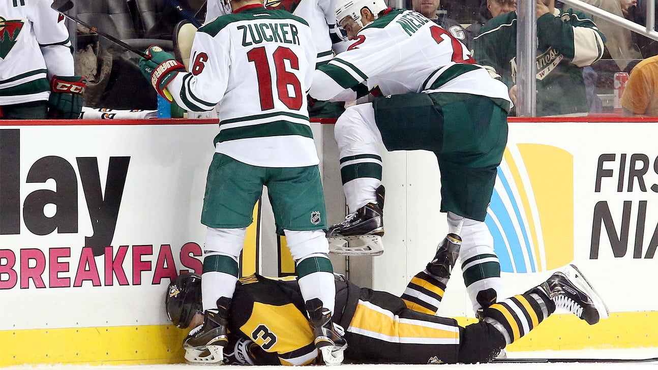 Wild's Kuemper offers rule change suggestion after injury to Maatta