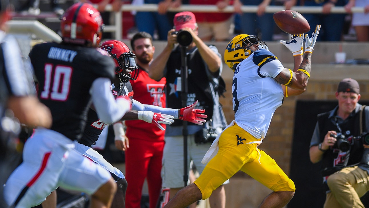 HIGHLIGHTS: No. 12 West Virginia holds off Texas Tech 42-34