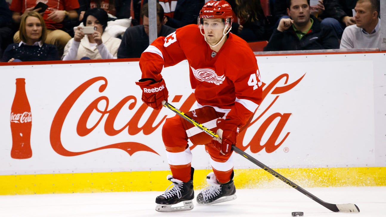 Red Wings' Darren Helm about a week away from a return