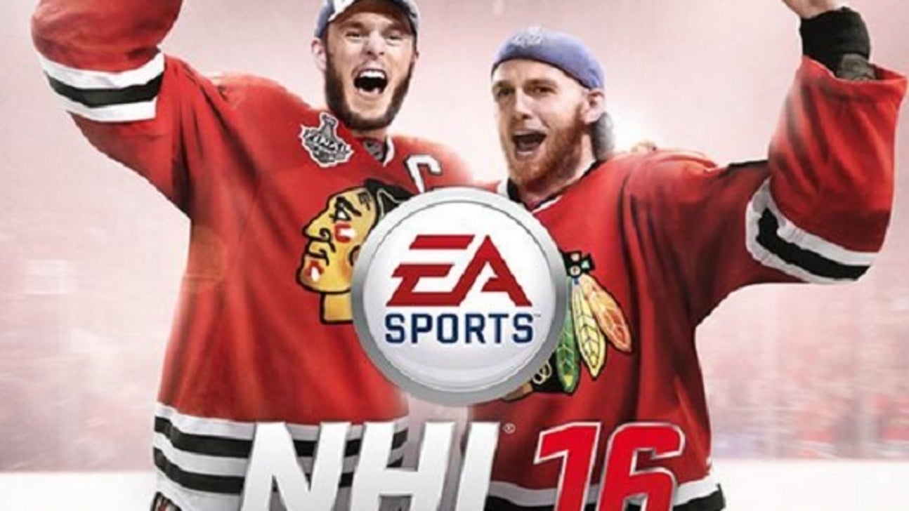 Jonathan Toews, Patrick Kane share cover of 'NHL 16' video game