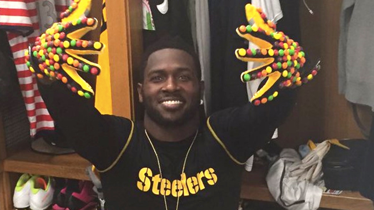 Skittles gave Antonio Brown his own personal vending machine