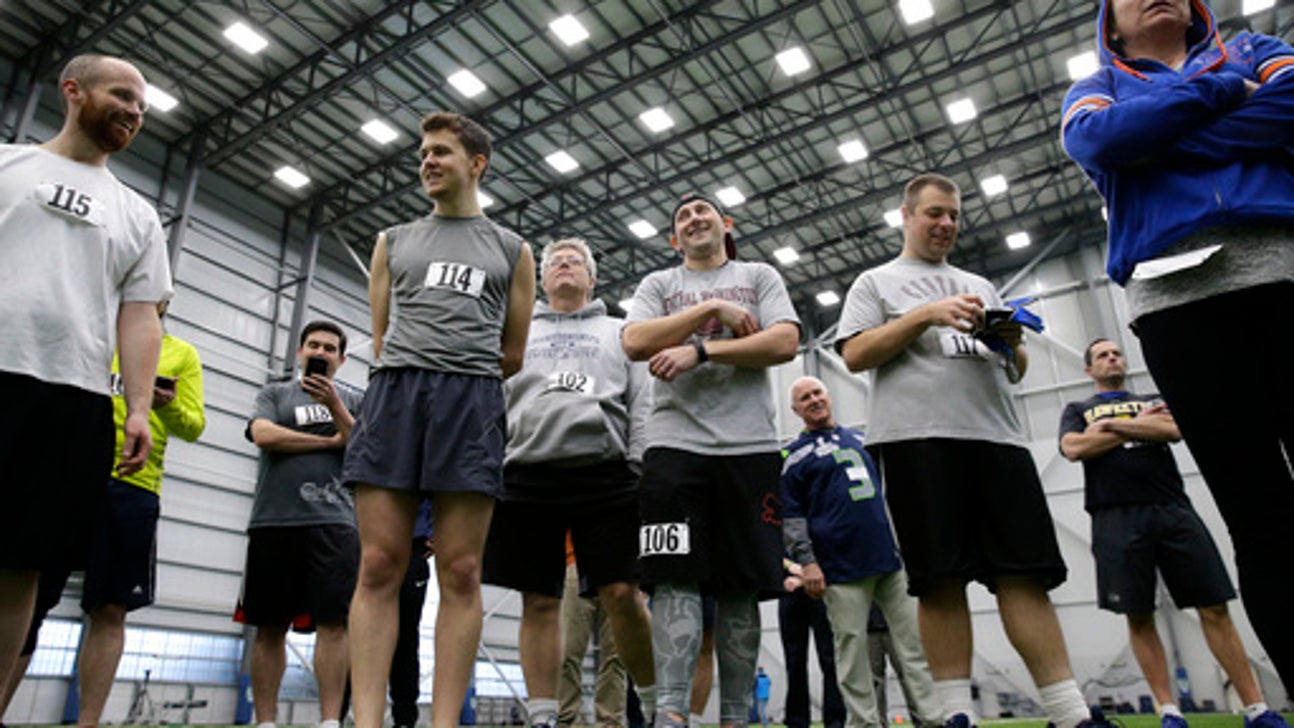 Chance to try NFL combine drills fun but humbling experience