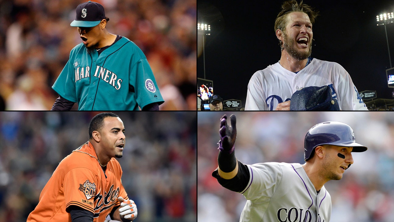 Who's Hot, Who's Not: King Felix, Kershaw dominate first half