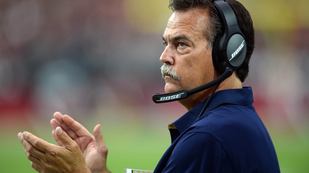 Rams' Jeff Fisher Talks Job Security, Denies Jared Goff Report