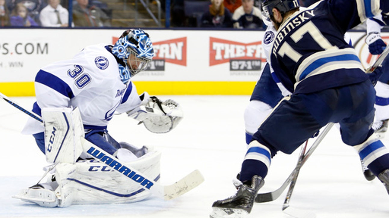 Bishop makes 37 saves as Lightning beat Blue Jackets 4-0