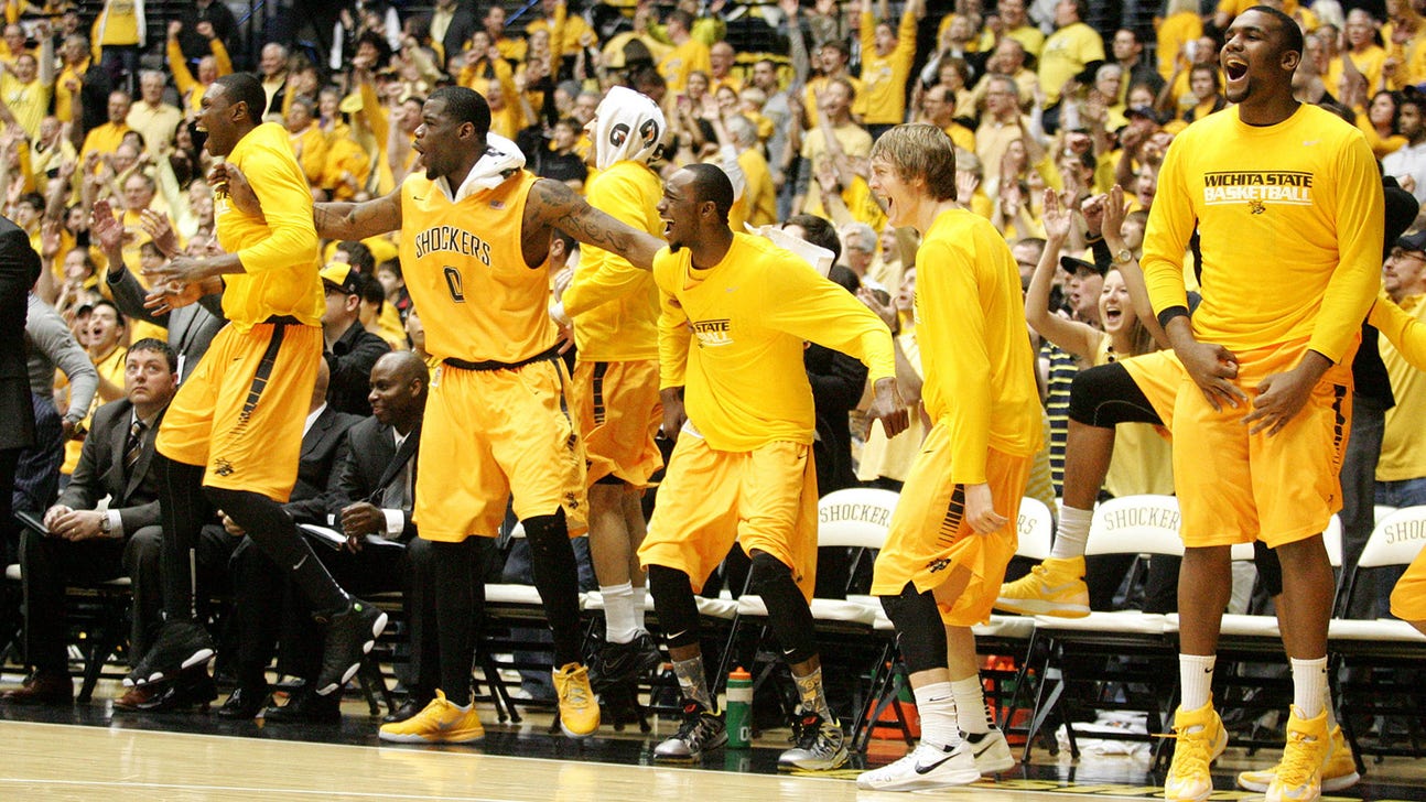 Wichita State commit kisses the rim
