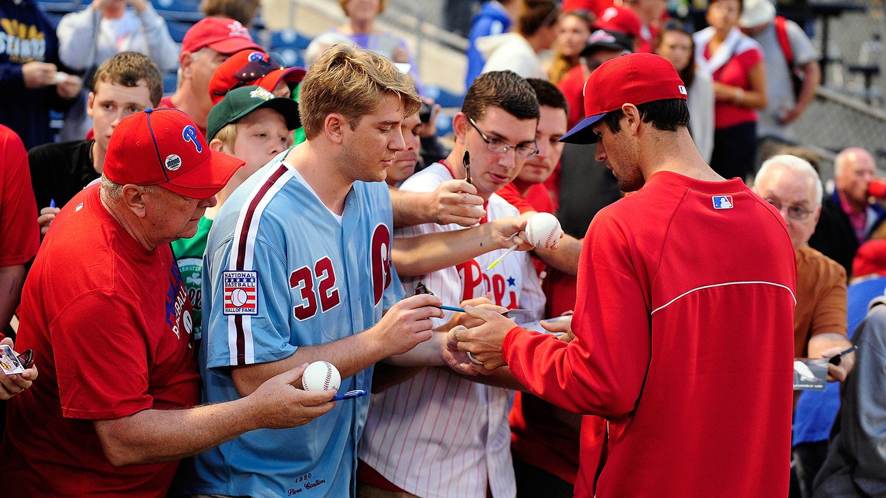 Phillies LHP Cole Hamels (biceps tendinitis) says arm feeling good