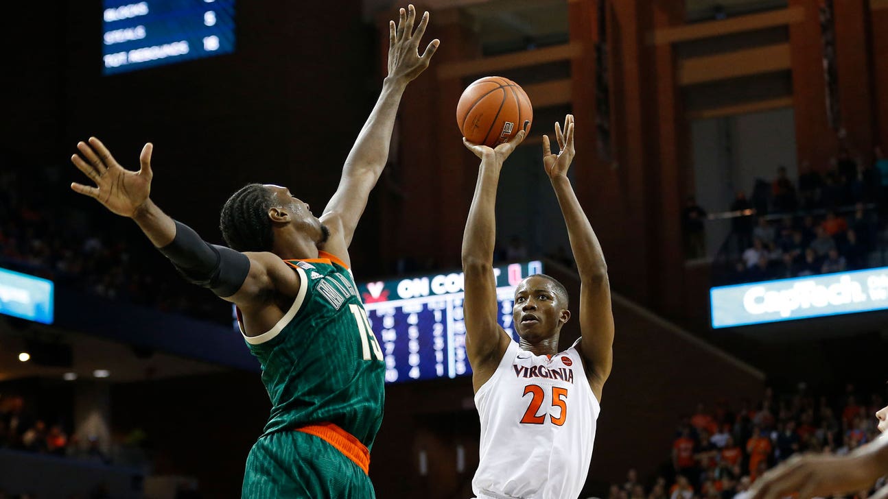 Miami dealt 5th-straight loss by No. 3 Virginia, 56-46
