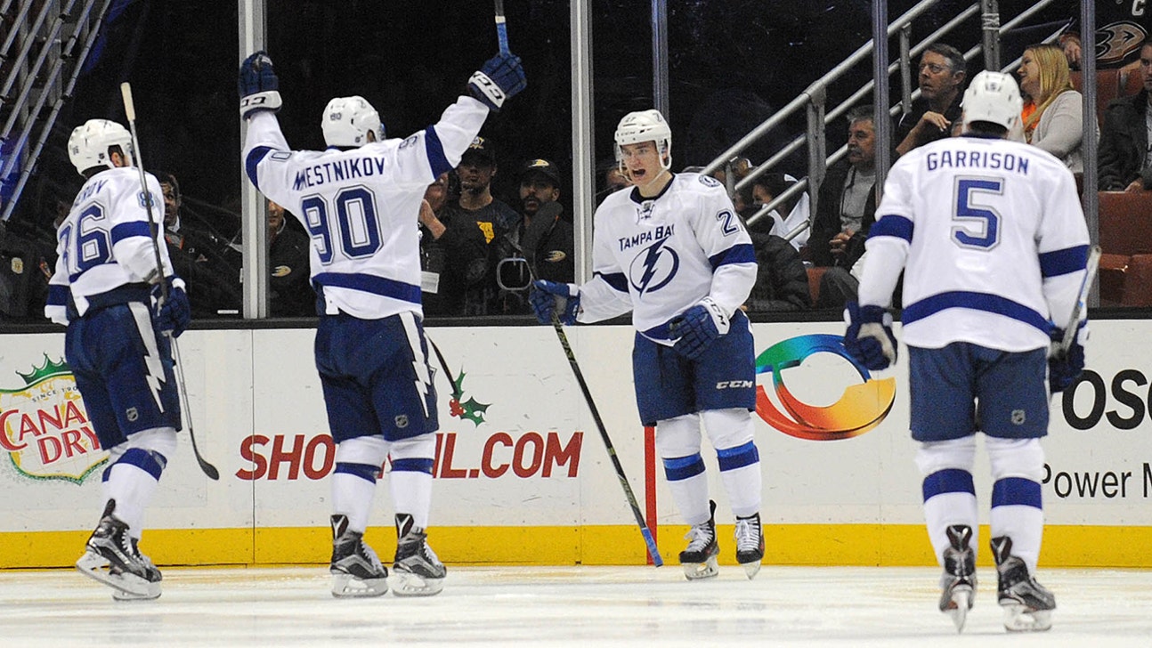 Drouin sparks Lightning past Ducks in return from injury