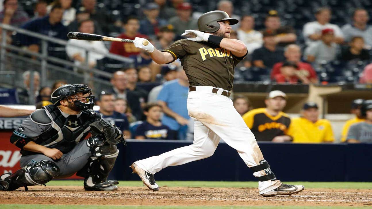 Schimpf's 2 homers lead Padres over Diamondbacks, 7-4 in 10
