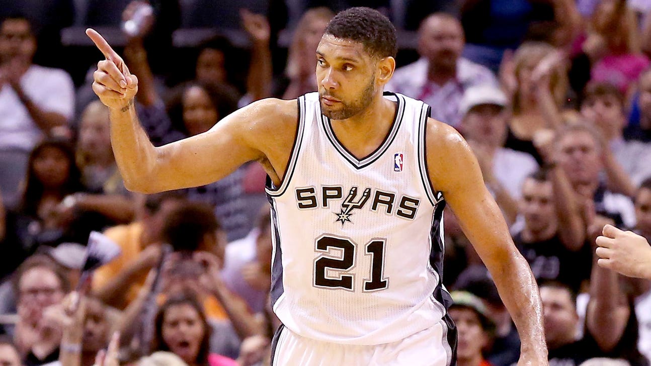 Tim Duncan wins $100 bet with his rare 3-pointer