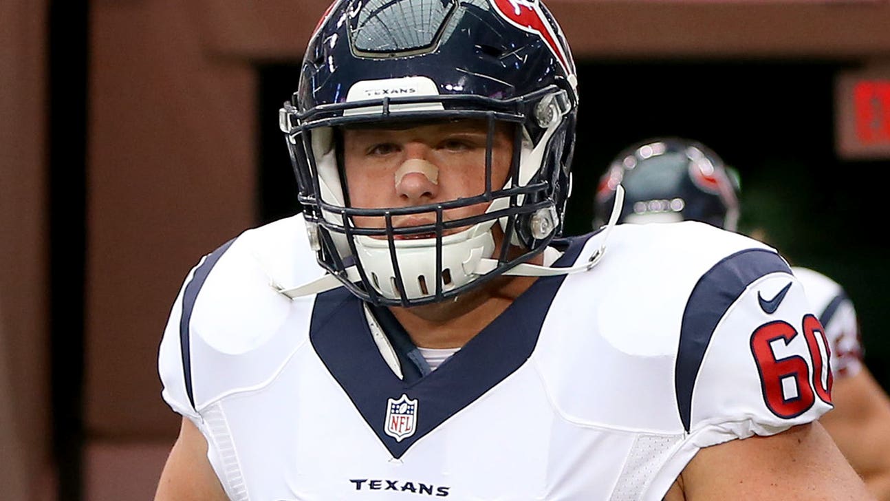 Ben Jones ready to step in at center for Texans