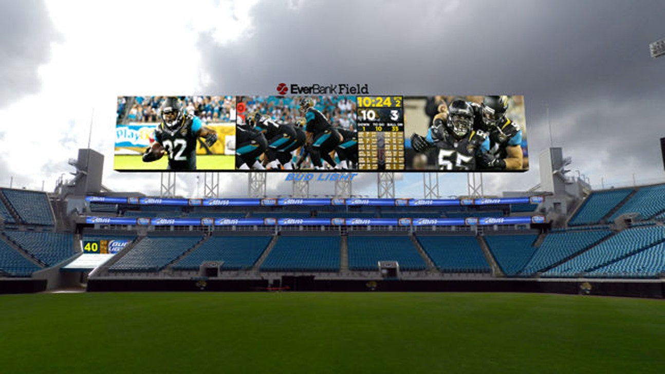Jaguars unveil plan for world's largest HD LED screens