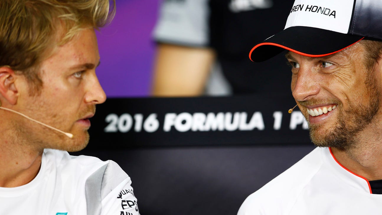 Jenson Button jokes about taking Nico Rosberg out in finale