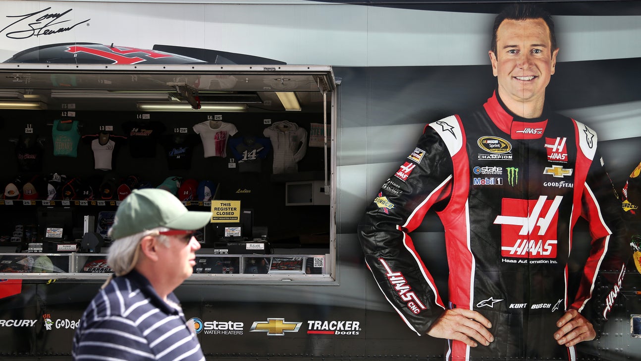 Kurt Busch merchandise begins disappearing after suspension