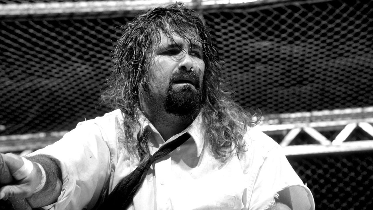 The tooth Mick Foley lost in his brutal HIAC match flew out of his mouth during Raw