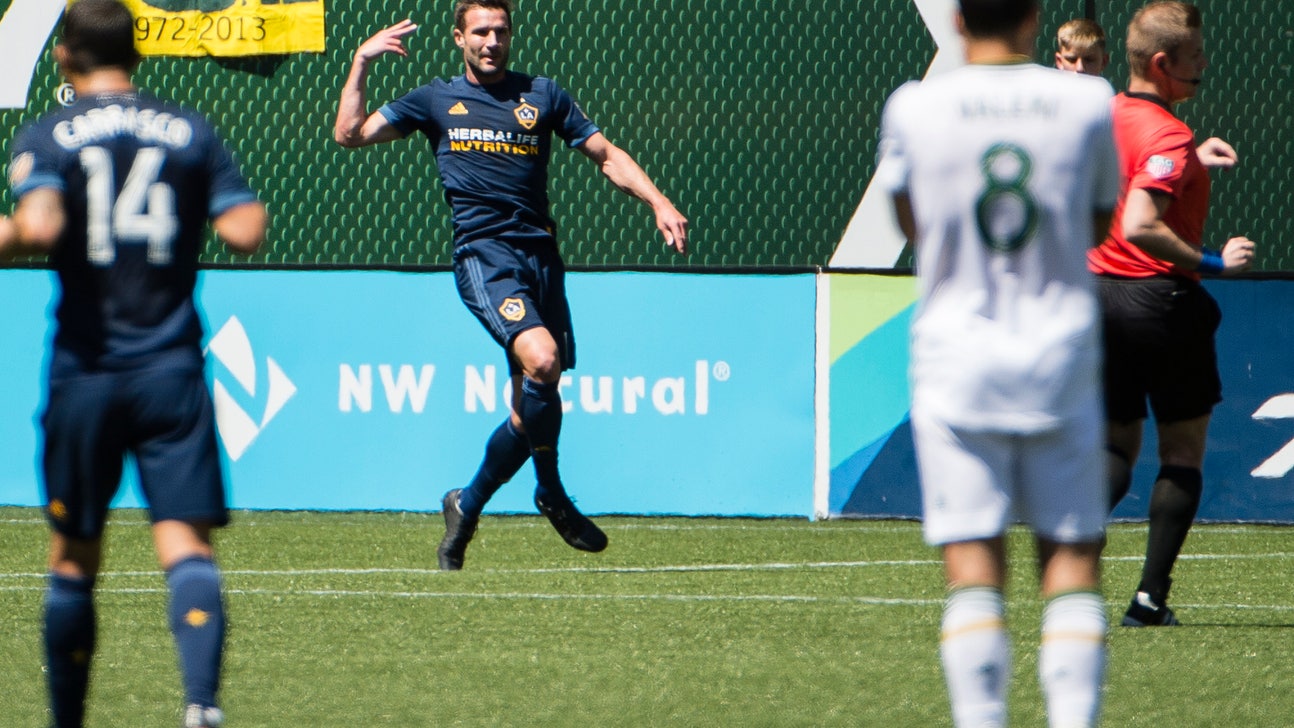 Galaxy snaps Timbers franchise-record win streak with 1-1 draw