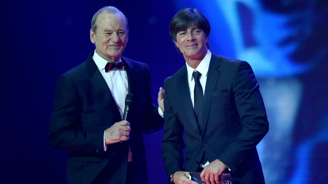 Bill Murray sings the 'Yogi Bear' song to Joachim Low
