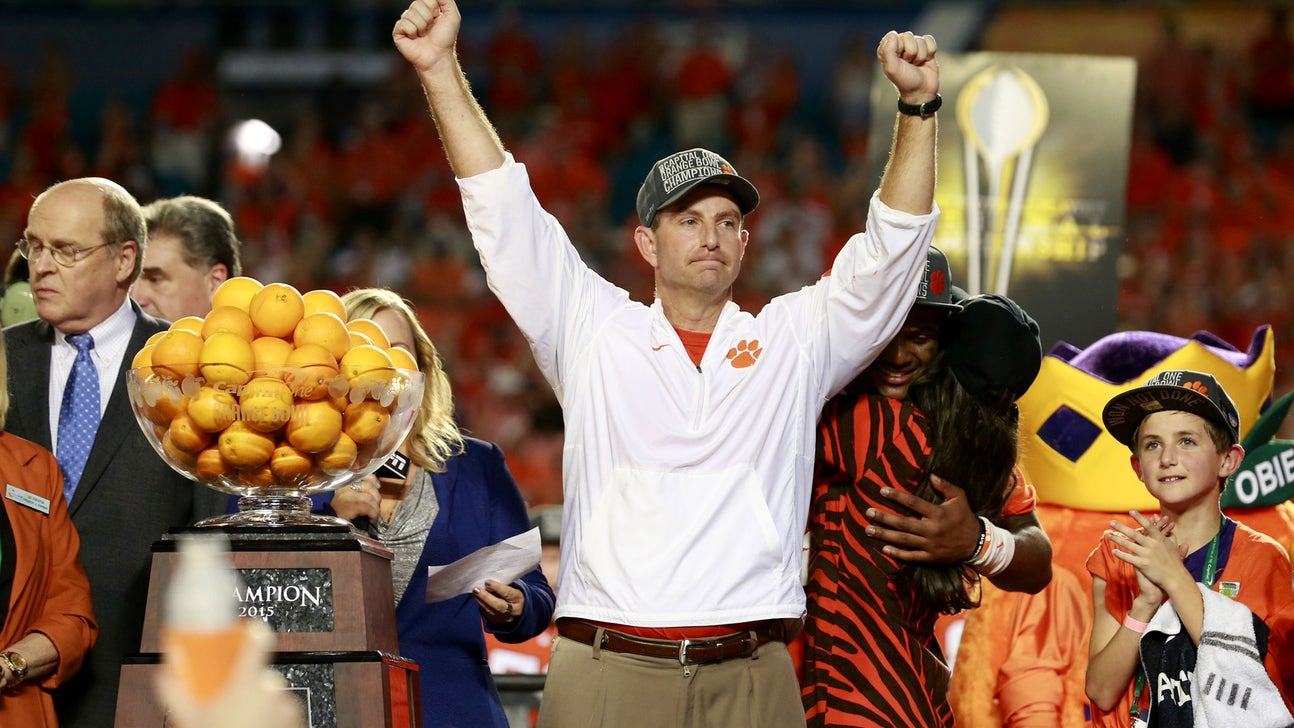 Clemson head coach Dabo Swinney didn't know his real name until 3rd grade