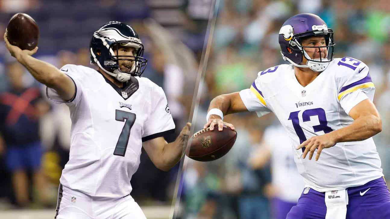 Vikings coach Zimmer won't name starting QB ahead of Titans game