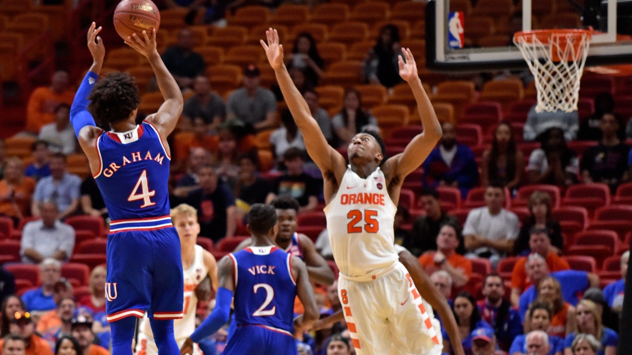 Passing, shooting or both, Graham leads KU against Washington