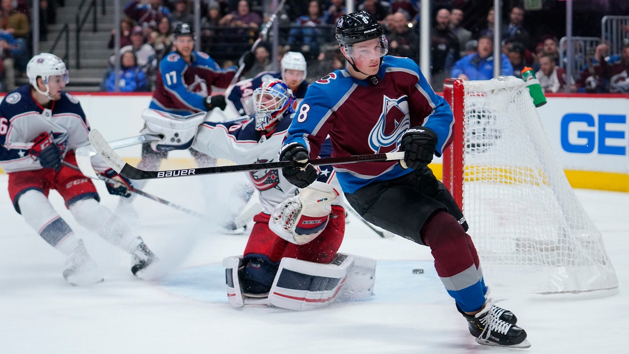 Makar scores 2 to help Avalanche beat Blue Jackets 4-2