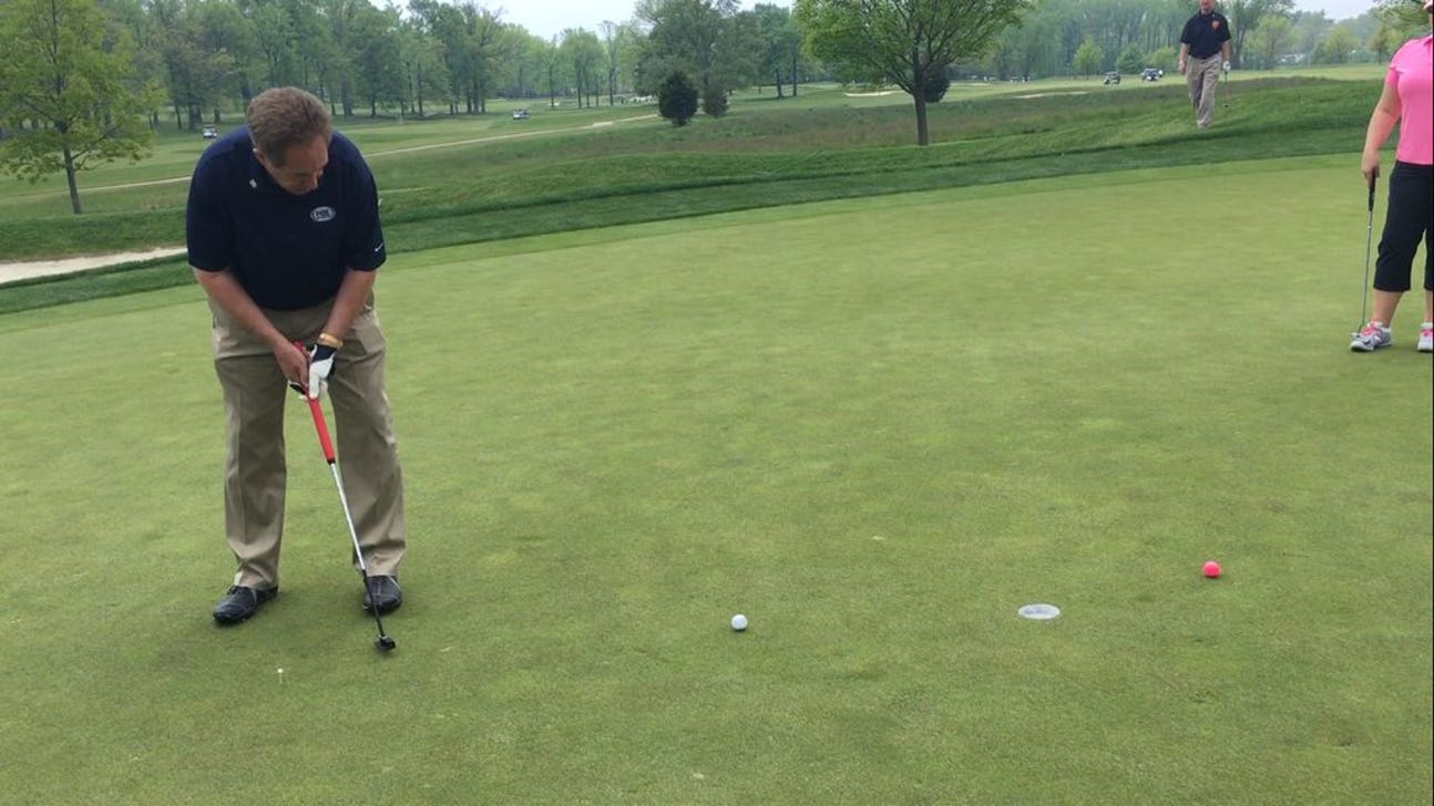 NASCAR drivers participate in Drive for Autism charity golf tournament