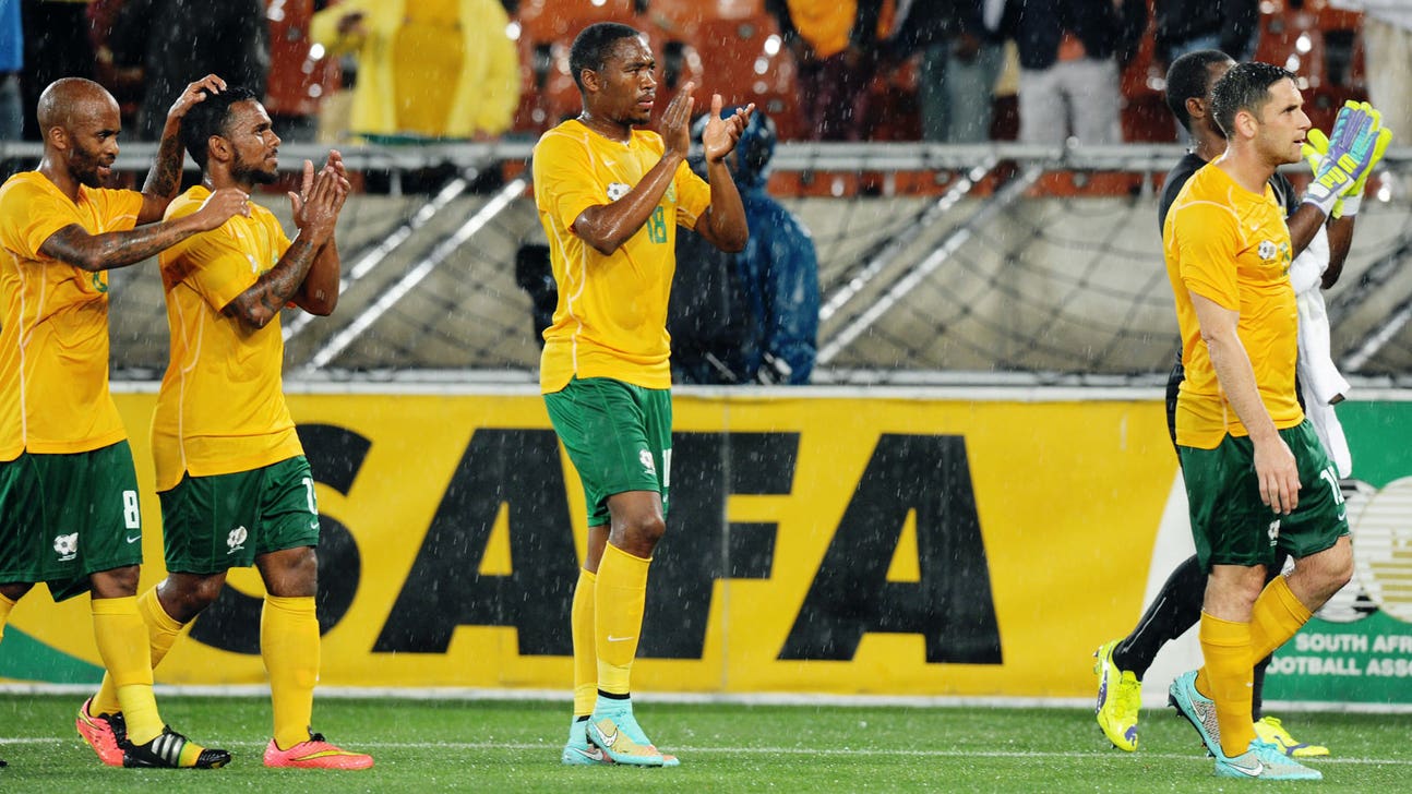 South Africa players pay tribute to Meyiwa after sealing African Cup of Nations berth