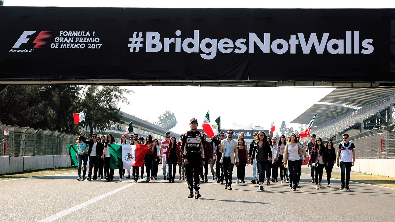 Sergio Perez backs Mexican GP initiative to push 'bridges not walls'