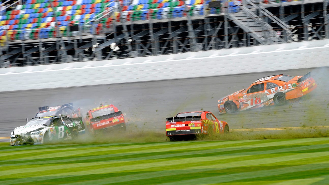 Xfinity Series driver after big qualifying wreck: 'I was lucky'
